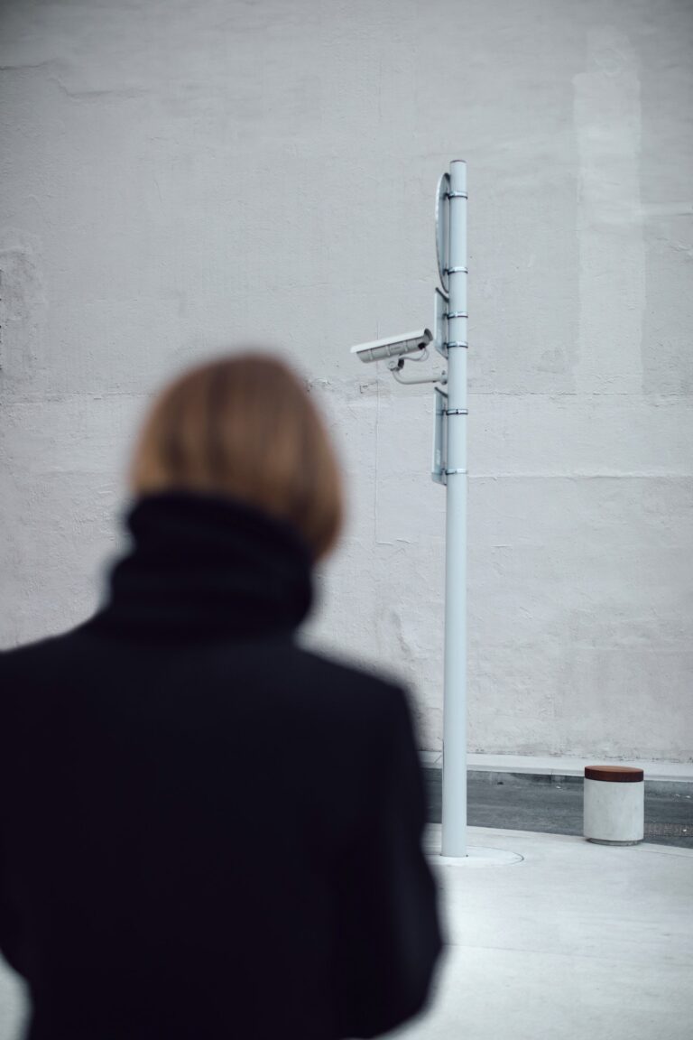 Girl security camera